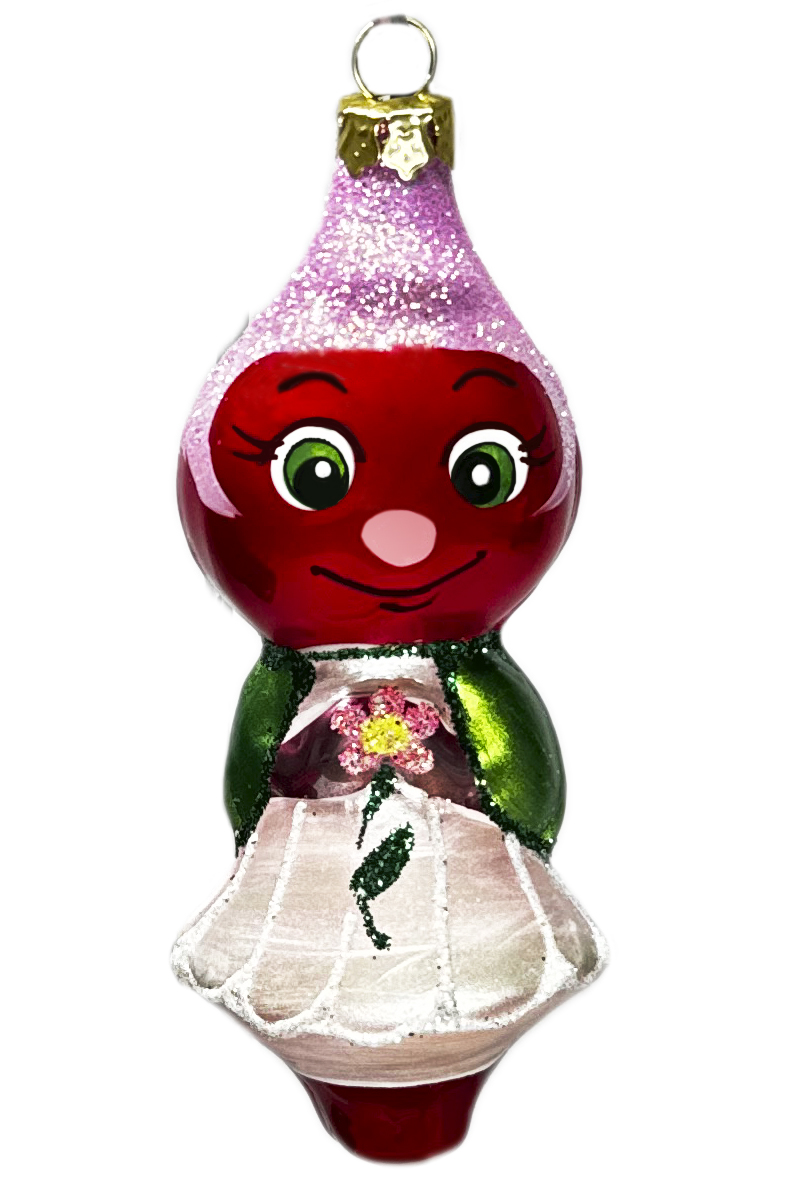 Елочное украшение Девочка Редиска БС-3567